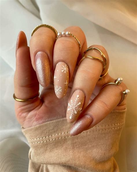 Beige Nails With Glitter 15 Elegant Designs You Need To Try Nail