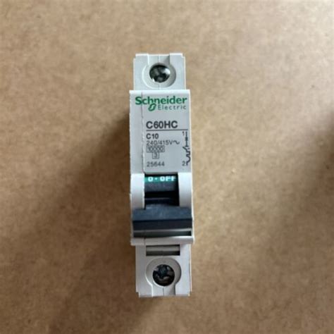 Schneider C Hc Type C Ka Mcb Single Pole Circuit Breaker