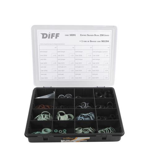 10201 DIFF Pour Saunier Duval Thermcross Coffret 258 Joints DIFF