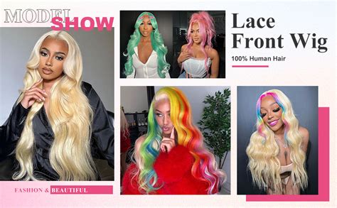 Amazon Lace Front Wig Human Hair X Blonde Wig Human Hair Inch Body Wave HD Lace