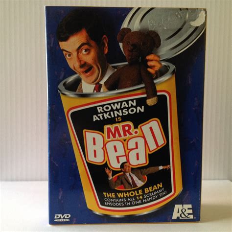 Vintage Mr Bean Rowan Atkinson Dvds Box Set Comedy Etsy