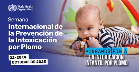 Semana Internacional de la Prevención de la Intoxicación por Plomo