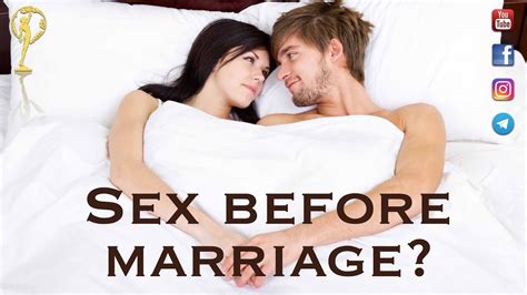 Sex Before Marriage Youtube