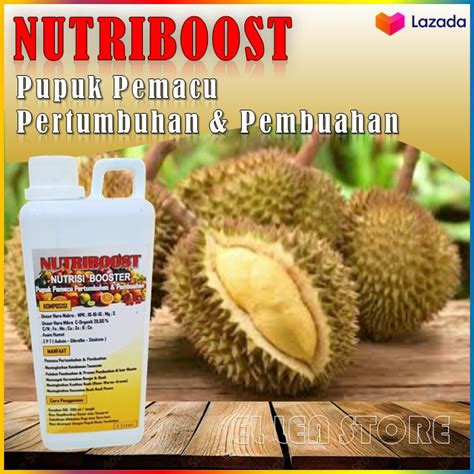 Pupuk Organik Cair Pemacu Pertumbuhan Pelebat Buah Booster Pembesar