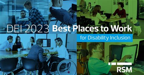 Rsm Scores 100 On Disability Equality Indexs 2023 Best Places To Work