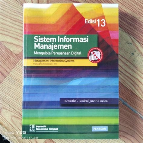 Jual Buku Sistem Informasi Manajemen Edisi 13 Kenneth C Laudon