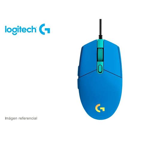 Mouse Logitech G203 Lightsync Optical 8000 Dpi Rgb Azul 910 005792