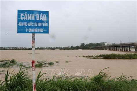 Cảnh báo lũ trên các sông ở Bắc Bộ Quảng Nam đến Bình Thuận Tây