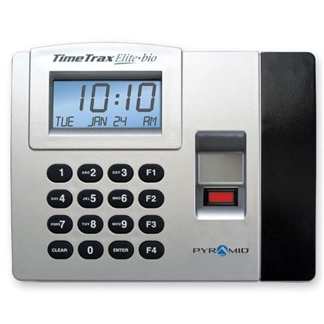 Timetrax Elite Bio Biometric By Pyramid Time Systems