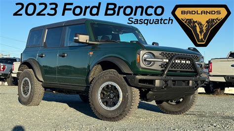 2023 Ford Bronco Badlands Review YouTube