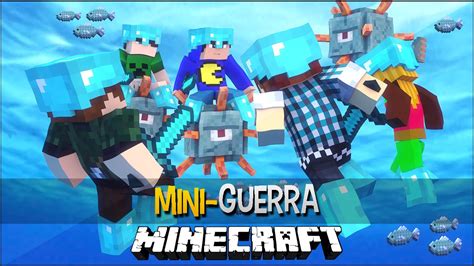 Minecraft Mini Guerra Batalha No Mar Youtube