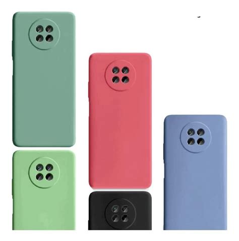 Capa Capinha Case Premium Aveludada Protege Camera Redmi Note 9t