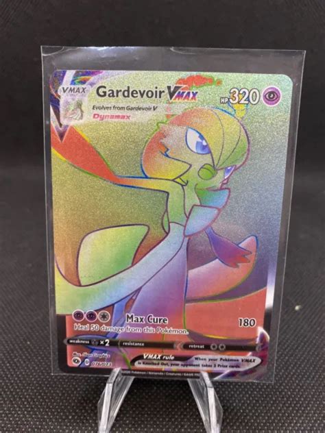 POKEMON GARDEVOIR VMAX 076 073 Champions Path Full Art Secret Rare Holo