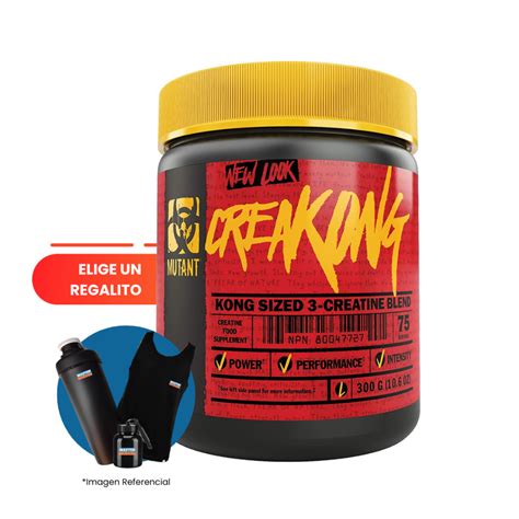 Creakong Mutant Cx Serv Creatina Master Nutrition Per