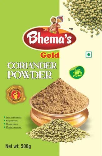 Natural Brown Coriander Powder Gm Pp Bag At Rs Kg In