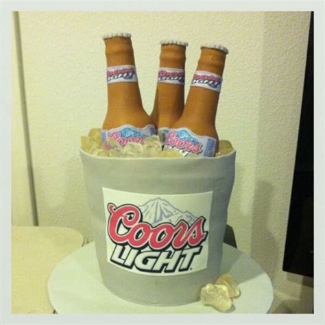 Coors Light Cakes Coors Light Beer Can Cake Beer Can Cakes Beer Cake Coors Light Beer Can