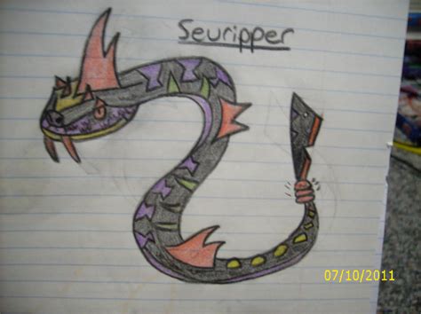 Seviper Evolution Idea by poke7Vosejpka7artist on DeviantArt