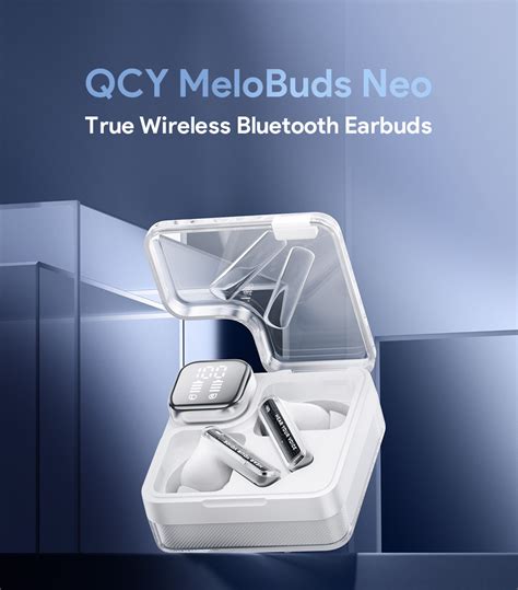 Auricular QCY MeloBuds Neo Bluetooth Appolo Viracel