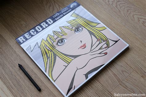 RECORD Eguchi Hisashi Poster Art Book Review Halcyon Realms Art