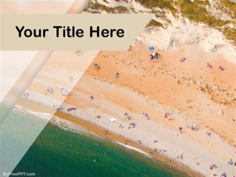 Free Beach PowerPoint Templates - MyFreePPT.com