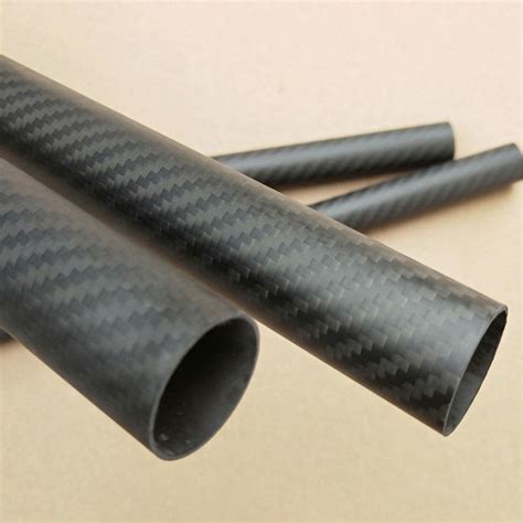 Weave Matte Finish K Twill Carbon Fiber Tube Od Mm