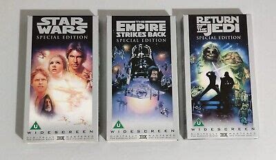 Star Wars Trilogy Special Edition Vhs For Sale Ebay