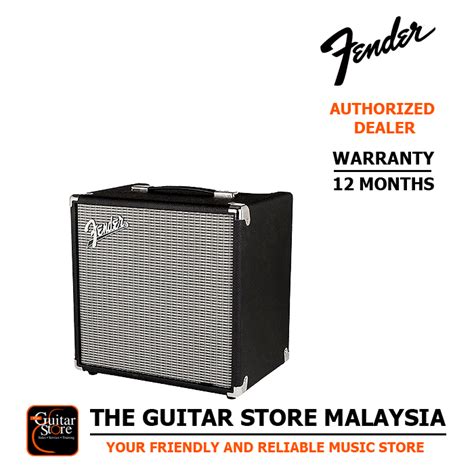 Fender Rumble 25 V3 Bass Combo Amplifier 25 Watt The Guitar Store