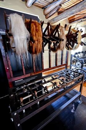 Silk Weaving Loom Stands Historic Silk Editorial Stock Photo Stock