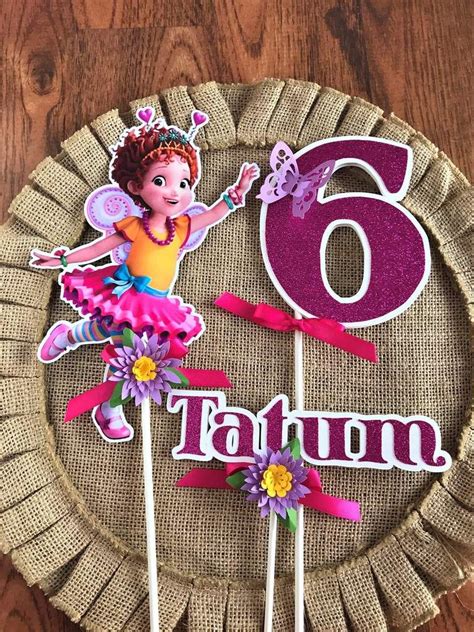 Fancy Nancy Cake Topper Personalized In 2022 Fancy Nancy Fancy Nancy