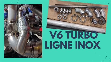 Fabrication De L Chappement Inox Pour Le V Single Turbo