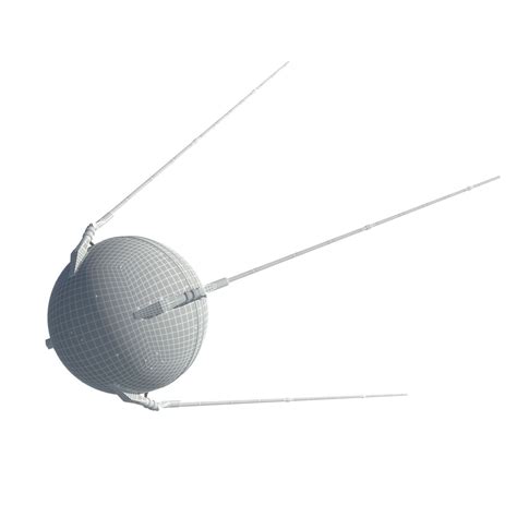 Sputnik 1 3D Model $19 - .unknown .max .obj .fbx .c4d .3ds - Free3D