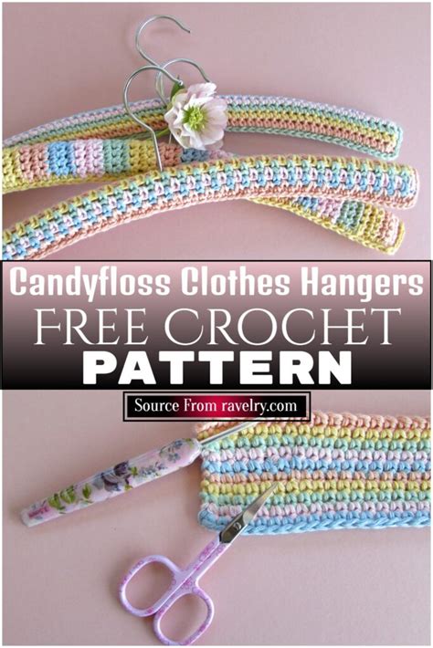 Free Crochet Hanger Cover Patterns