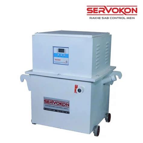 Three Phase Air Cooled Servo Stabilizers 15 Kva Three Phase Air