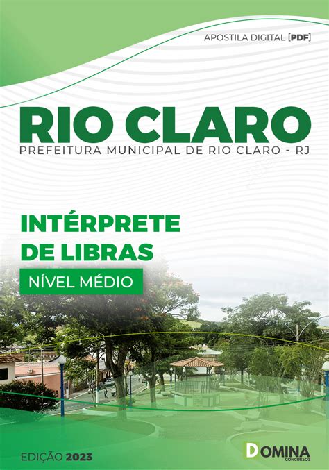 Apostila Concurso Pref Rio Claro Rj Int Rprete Libras