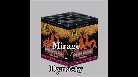 Mirage Wolff Vuurwerk Dynasty Collectie YouTube