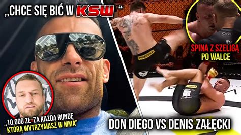 Ta Cula Zawalczy W Ksw Denis Za Cki Vs Piotr Szeliga Dawid