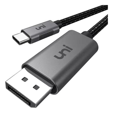 Cable Usb C A Displayport Trenzado 4k 60hzthunderbolt