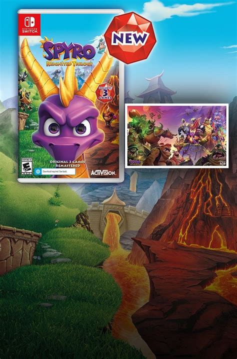 Spyro Reignited Trilogy Ps4 And Xbox One Gamestop