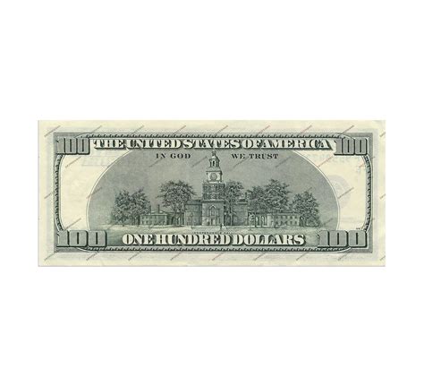 Blue 100 Dollar Bill Money PNG — drypdesigns