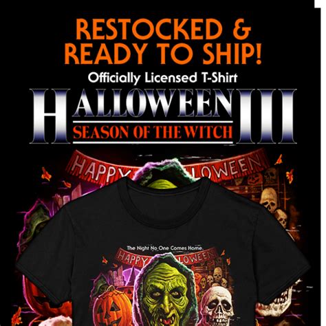 Halloween Iii T Shirt Restocked And Shipping Now Gutter Garbs