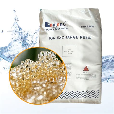 Lanlang Tc007 Series Ion Exchange Resin Strong Acid Cation Resin