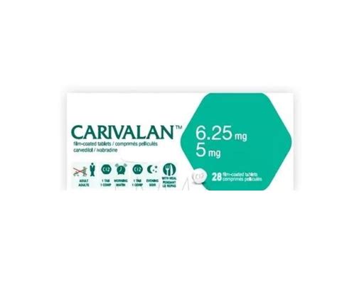 CARIVALAN 6 25 5MG 28TAB Tay Pharmacies