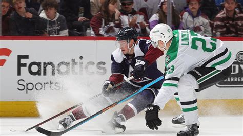 En Trois Points Avalanche Vs Stars Match No Lnh