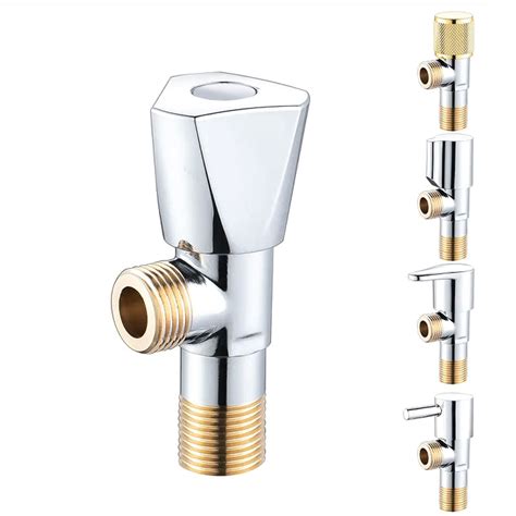 Toilet Kitchen Water Tap Faucet Bathroom Accessories Brass Angle Valves