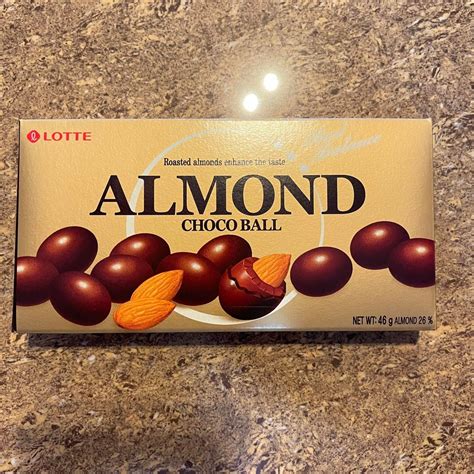 Lotte Almond Chocoball 46g Shopee Philippines