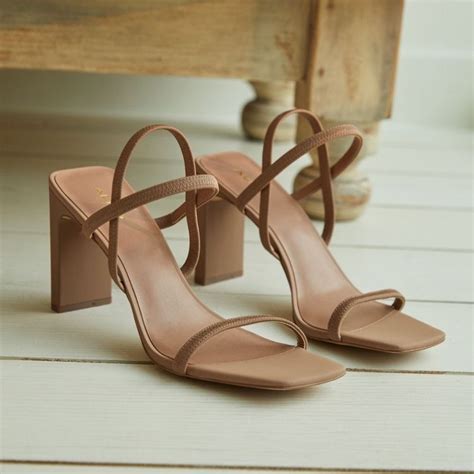 Get Ready Nude Block Heel Slingback Sandal 3 Nude Artofit