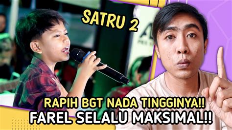 Melengking Lagi Reaksi Farel Nyanyi Satru Ardiba Music Interaktif