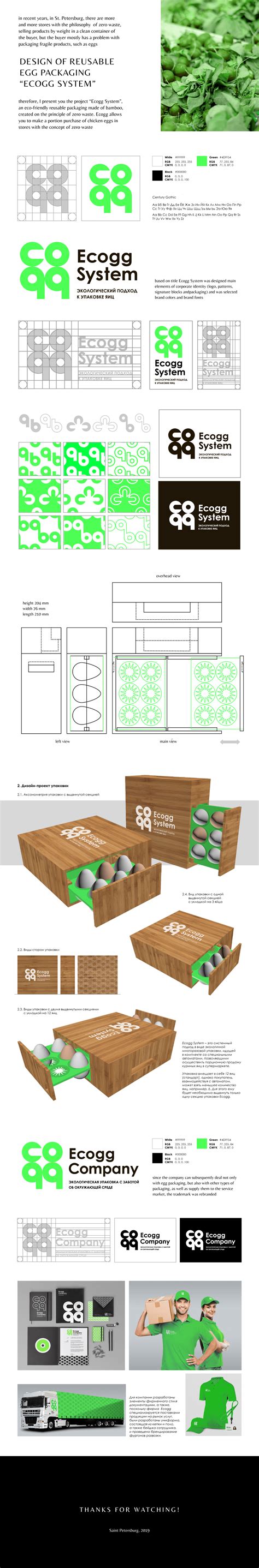 Egg packaging design on Behance