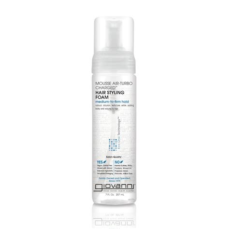 mousse hair foam 10