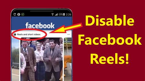 How To Turn Off Reels On Facebook Disable Reels And Short Video